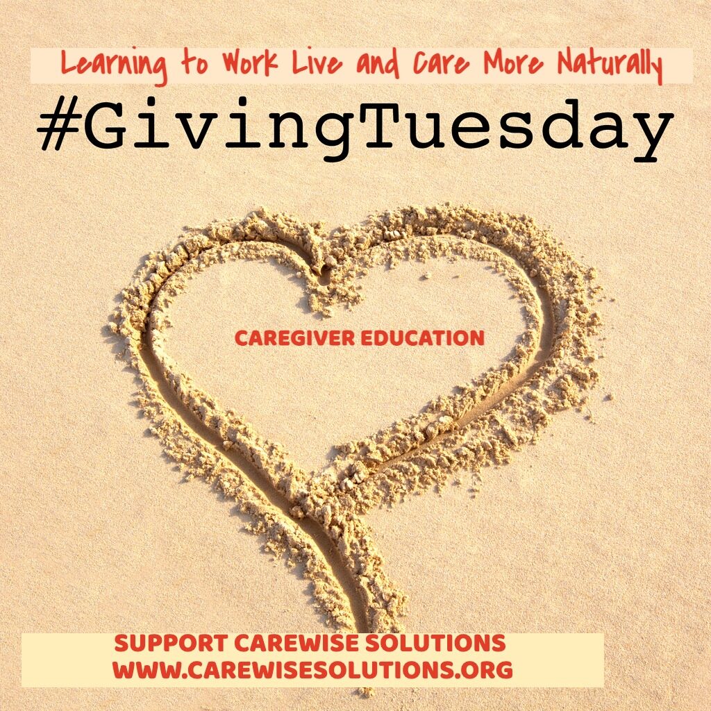 Giving Tuesday Caregiver donation
